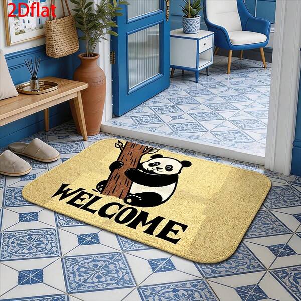 1pc Area Rugs Doormats Bath Mats Floor Mat, Household Use, Soft, Easy To Clean, Suitable For Entrance Mat Doormat Front Door Hall Living Room Bathroom Kitchen Bedroom Restaurant Corridor Study Office Computer Room Indoor And